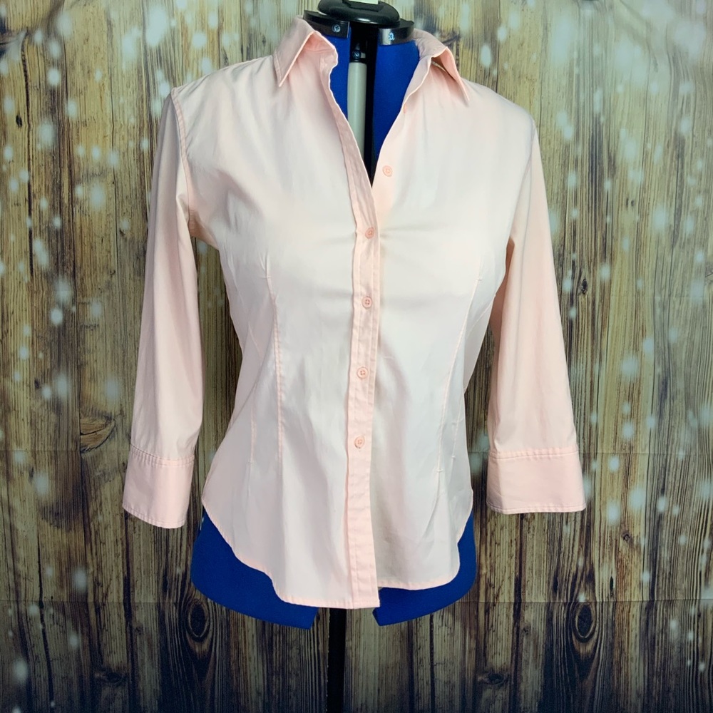 Express Stretch Button Down Shirt - image 1